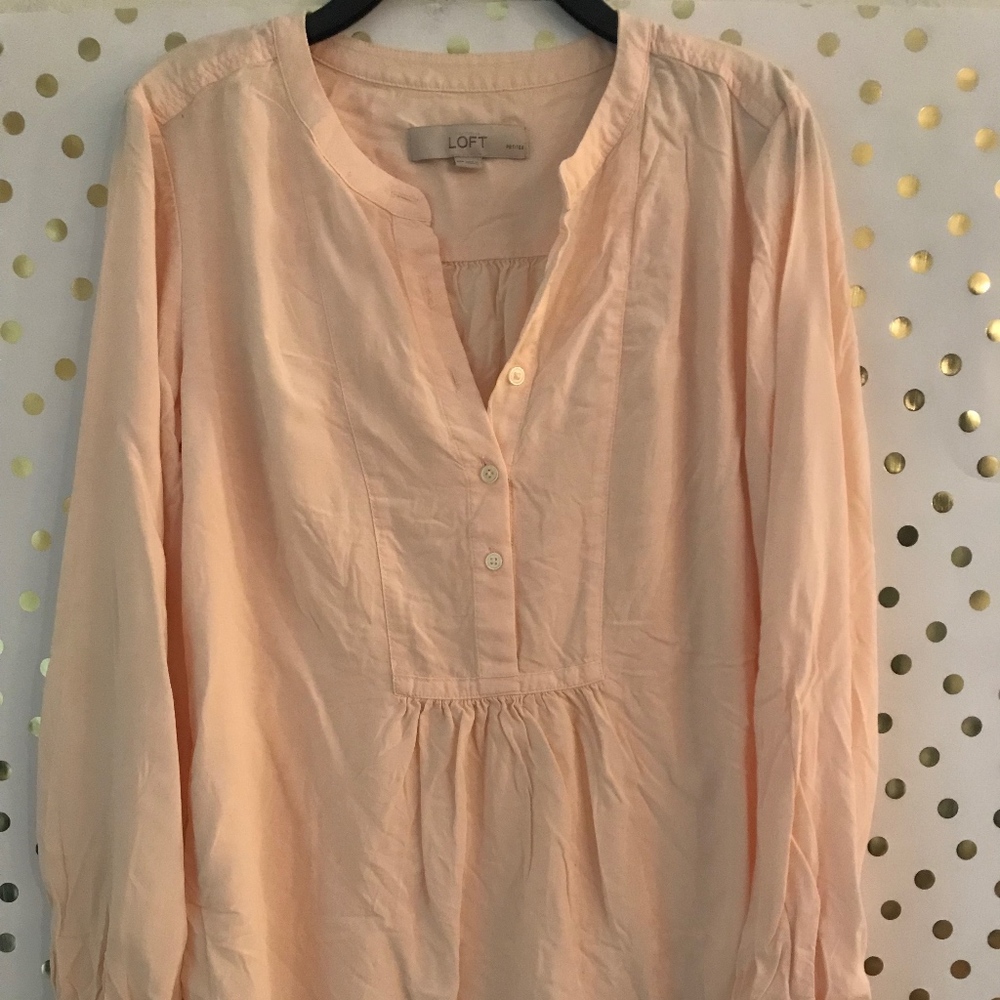 Loft Ballet Pink Blouse